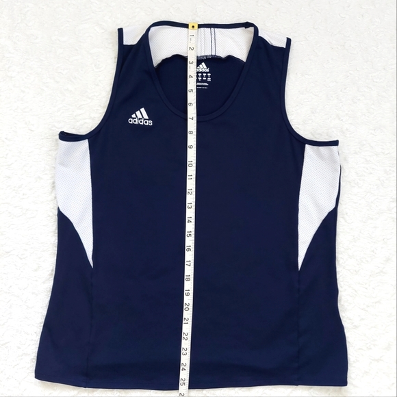 Adidas Sport Tank Navy White - Size XL - Picture 6 of 6
